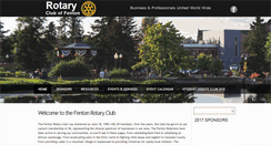 Desktop Screenshot of fentonrotary.org